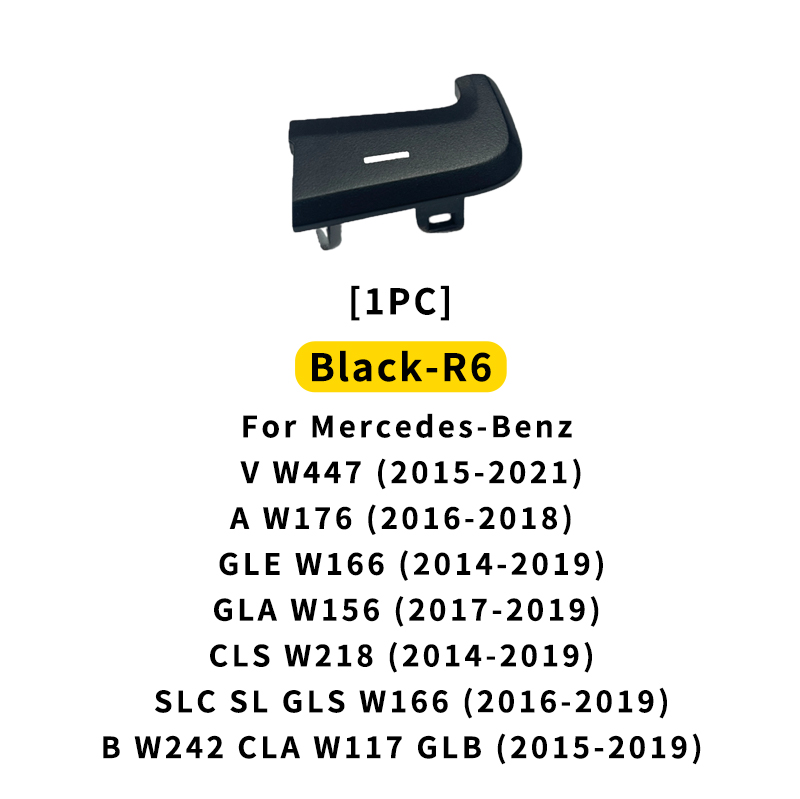 Bouton Noir R6
