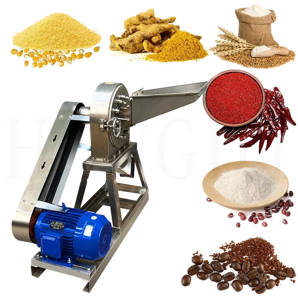 Toothed Disc Pulverizer Fine Mill Powdering machine Grain milling powder Simple operation and high efficiency