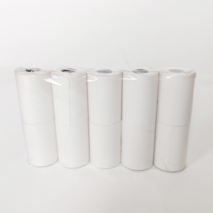 厂家直销单层型号80x80热敏纸卷，用于收银机POS ATM银行收据57x40mm 57x30mm FSC - Product Image 4