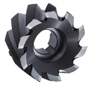 HSS-Co Cross Z.24 End Mill <strong>Cutter</strong> 6mm Shank Diameter 4 Flutes D.<strong>50mm</strong> W.1.6mm Type D with Altin Tin or ODM Coating Support - Product Image 1