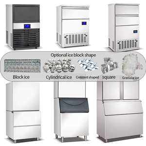 Fabricante de hielo de bloque grande comercial 180kg La salida diaria admite personalización con compresor de 220V/110V - Product Image 5