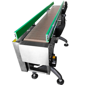 日用化工瓶生产线输送带系统化妆品板条带链输送机待售 - Product Image 3