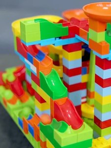 Blocos de Construção de Slide Bola Montada Infantil Tamanhos Diferentes Puzzle Brinquedos Meninos e Meninas Brinquedo de Bloco de Construção Infantil