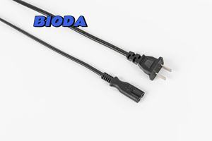 <strong>18</strong>/16 <strong>AWG</strong> American 2pin Ac Power <strong>Cord</strong> NEMA 1-15P US Power <strong>Cord</strong> to - Product Image 4