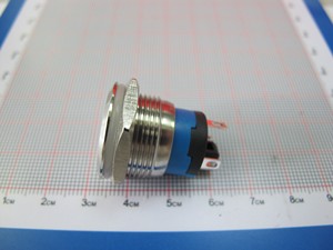 ZLQ19E-SWP10Z-DYG6V-S Verriegelung Flach kopf Wasserdicht IP67 Explosions geschützt IK10 19mm Loch größe mit grünen LED-Druckknopf schalter