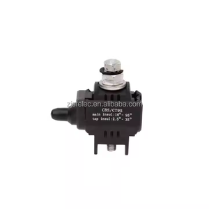 Fabrika kaynağı elektrik dokunun konnektörler yalıtımlı delikli Piercing bağlayıcı plastik CT95 güç parçaları kelepçe ABC kablosu için - Product Image 3