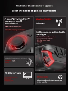 Gamesir Cyclone 2 Gamepad Tri-Modus BT Wireless Hall Linear Machine Game Controller Für PC Android Ios Switch Steam - Product Image 5