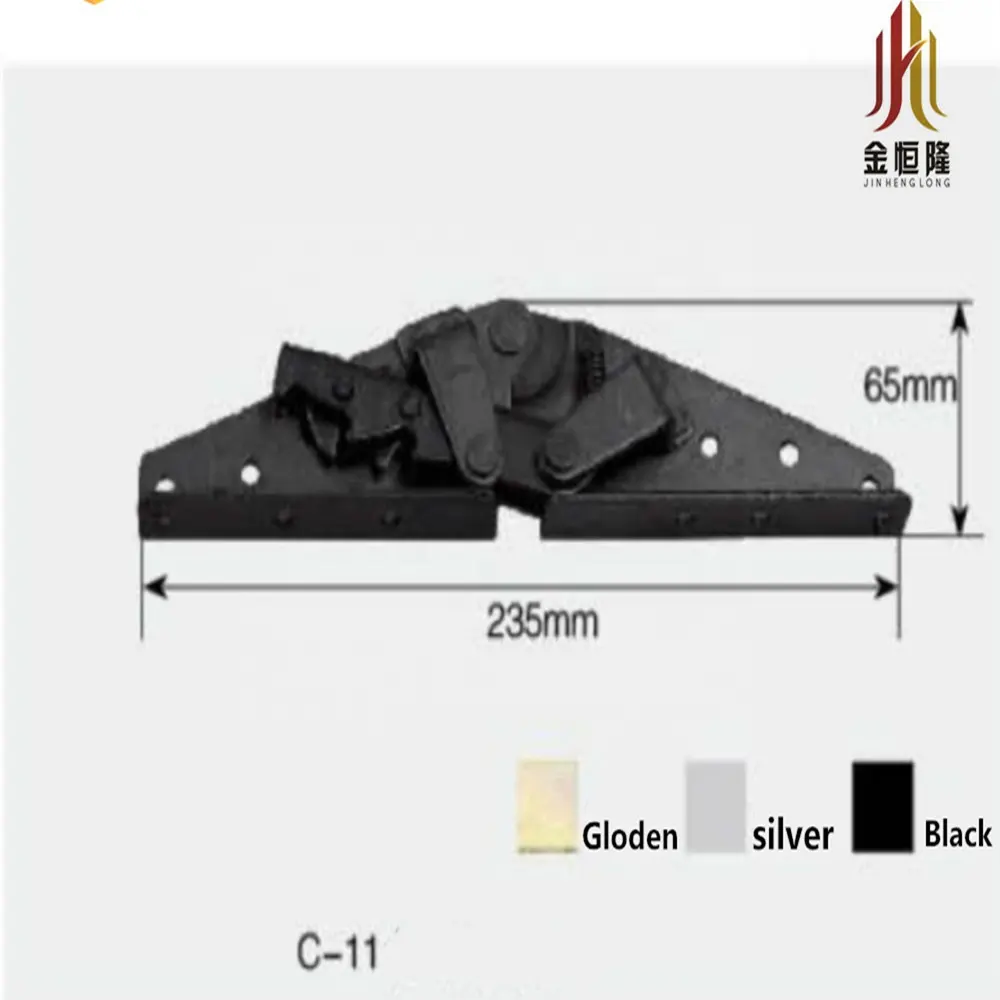 Charnière de bras articulé pour canapé, matériel de 25 cm