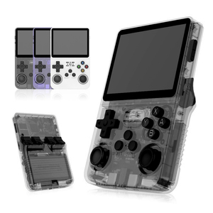 ゲームコンソールPSP R36Sレトロミニゲームコンソール64GB 3.5インチカラースクリーンRGB