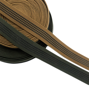 Nuevo diseño, banda elástica antideslizante de poliéster personalizada, correas elásticas negras, bandas elásticas antideslizantes, banda de goma elástica de muchos tamaños - Product Image 1