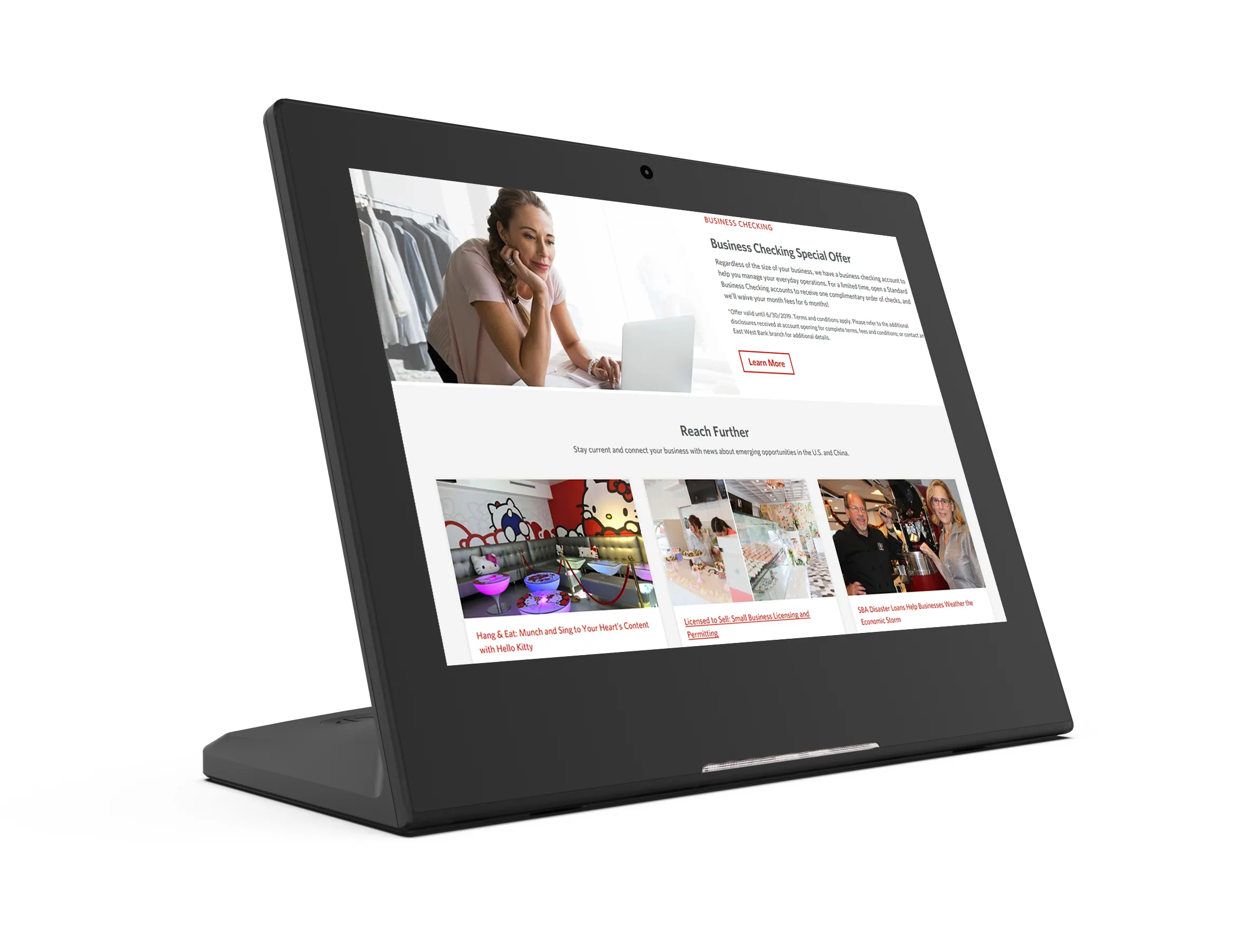 OEM 10 Zoll Desktop Touchscreen Restaurant Bestellung Android Tablet PC RJ45