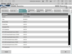 V2024.03 di alta qualità ICOM A2 B C lettore di codice elettrico analizzatore del motore strumento di programmazione per BW-M auto camion ingegnere