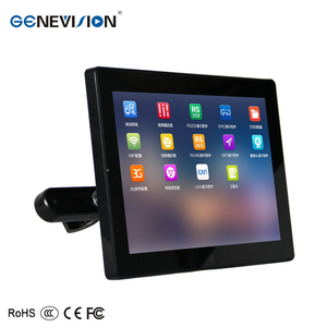 Pantalla táctil Android de 10,1 pulgadas Bus Taxi Pantalla publicitaria 3G LCD Ad Player con soporte de video - Product Image 1