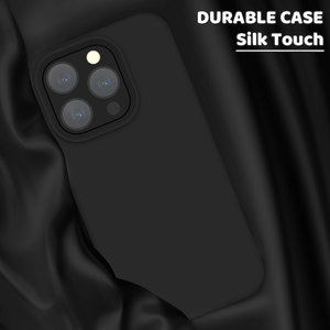 เคสซิลิโคนกำมะหยี่หรูหราสำหรับ16 PRO MAX 15 PLUS 14 Pro แบบไม่มีช่องว่างระหว่างเส้นตกเคสโทรศัพท์สีสันสดใสเคสทนทาน - Product Image 6
