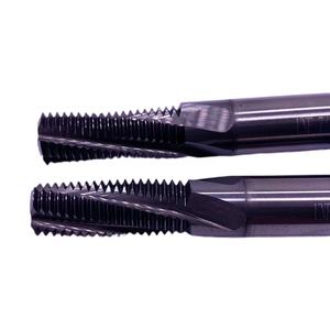鋼切削工具用フルトゥーススレッドエンドミルカッターソリッドカーバイドインサートCNC旋盤ルータービットスレッディングフライスカッター - Product Image 2