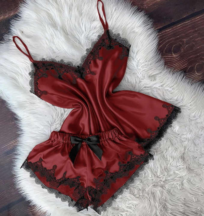 Kinseno 'S Desain Mewah Pakaian Tidur Wanita Seksi Pakaian Tidur Wanita Lembut Hot Lingerie