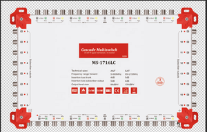 Custom Made <strong>16</strong> in <strong>1</strong> <strong>Diseqc</strong> Switch, Cascade Multi-switch <strong>Diseqc</strong> 2.0 - Product Image 3