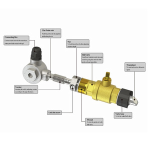 Wall-mounted 4-20mA Analog <strong>Output</strong> Ultrasonic Water <strong>Flowmeter</strong> TUF-2000SW Ultrasonic Flow Meter <strong>Insertion</strong> Transducer - Product Image 2