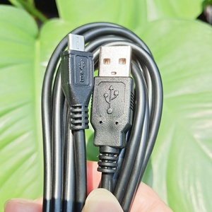 Klasik USB A mikro veri şarj cihazı kablo oyunu oyna şarj kablosu kalın PVC - Product Image 3