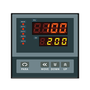 シングルループデジタルディスプレイ温度コントローラK E PT100入力0-10V 4-20mA出力RS485 Modbus PID温度用 - Product Image 6
