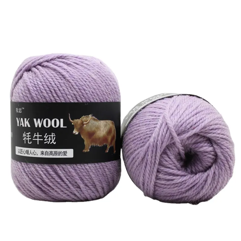 Hilo de lana de ganchillo natural marino, tejido a mano, 100g, venta al por mayor