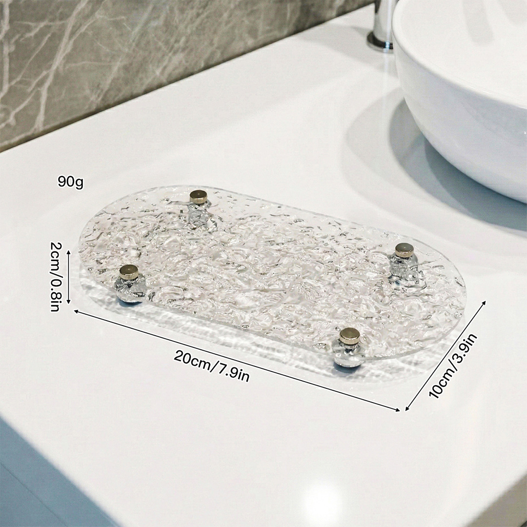 Small Acrylic Single-Layer Storage Rack