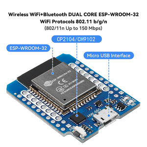 D1 <span class=keywords><strong>Mini</strong></span> ESP32 WLAN <span class=keywords><strong>WiFi</strong></span> + بلوتوث لوحة تطوير IoT طقم ثنائي النوى وحدة معالجة مركزية لوحة تطوير - Product Image 5