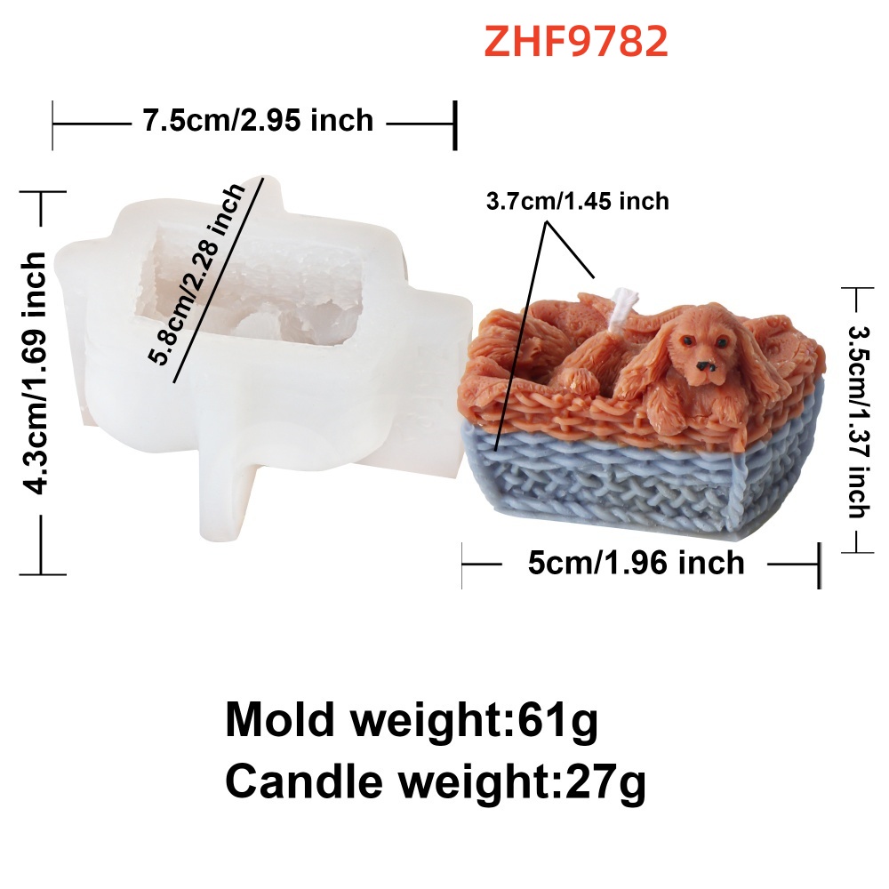 Dog Resin Soap Mold3