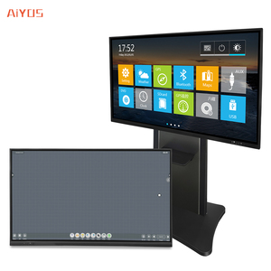 75 pulgadas 4K Smart Interactive Tablet PC Android LCD Wifi Flat Panel Touch Screen Monitor Board para pantallas de señalización digital - Product Image 2