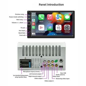 7英寸安卓全球定位系统导航单元，带USB sd卡水晶般清晰的高清音视频播放器仪表板，配有后置摄像头 - Product Image 5