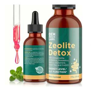 TK Amazon Hot Sale Zeolith Detox Tropfen für Kinder Erwachsene Premium Zeolith Flüssiges Vitamin B12 D3 Zeolith Detox für Kinder - Product Image 1