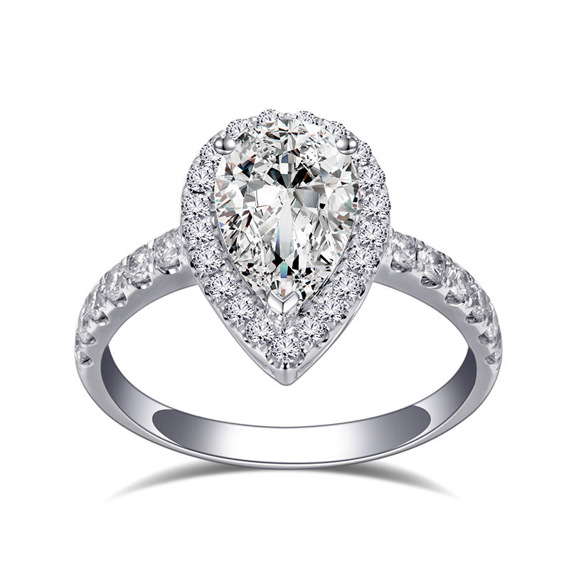 18k+Lab diamond(white/yellow/rose gold color)