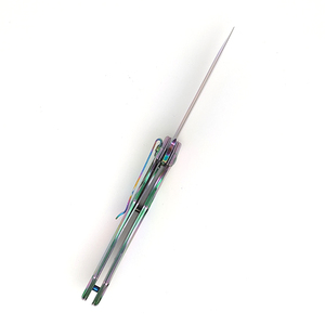 Dao Thép Không Gỉ Mạ Titan Màu <span class=keywords><strong>Chromatic</strong></span> Cho Cắm Trại Đi Bộ Đường Dài Săn Bắn - Product Image 5