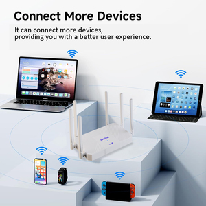 Enrutador de malla BE3600 de doble banda inteligente 802.11b/G/a/n/AC/AX/be Wifi 7 con funciones QoS de cortafuegos VPN para uso en el hogar y la Oficina - Product Image 4