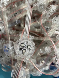 Светодиодный пиксель 30 мм ws2811 10086 с внешним управлением 3SMD3535 RGB полноцветный цифровой светодиодный пиксельный светильник Пиксельная светодиодная rgb - Product Image 4