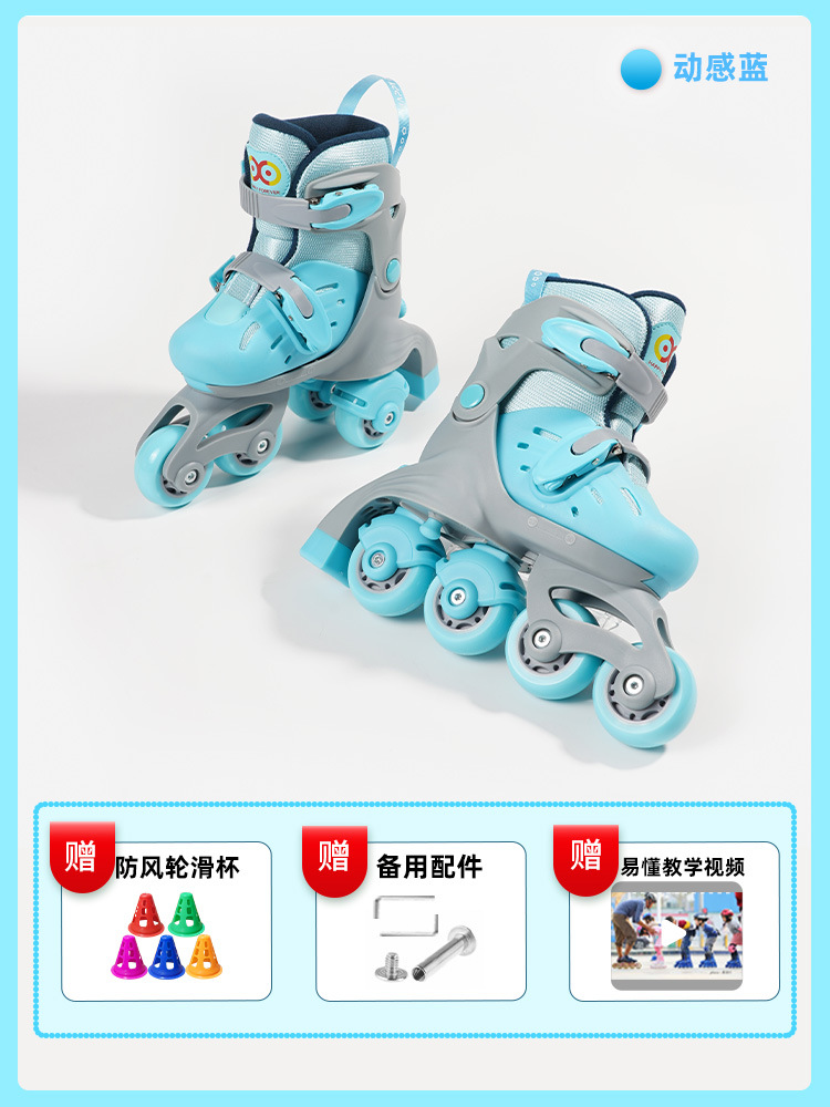 blue single shoes