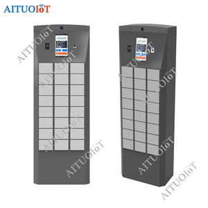 Scatola portachiavi intelligente in acciaio zincato 1.2mm di alta qualità Android con blocco a codice personalizzato tecnologia di innovazione grigia assemblata - Product Image 1