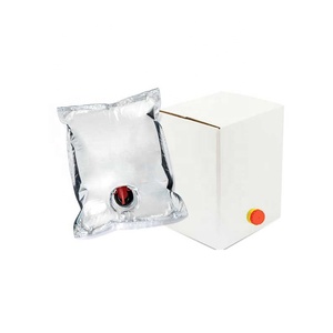 1L 3L 5L 10Lカスタムプリントポータブル使い捨てコーヒー/ジュース/飲料/ワインBIBバッグインボックスディスペンサー、オプションのバルブ付き - Product Image 1