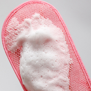 अफ्रीकी शुद्ध स्पंज एक्सफोलिटिंग के लिए शरीर के लिए शरीर के लिए नायलॉन और पे दस्ताने - Product Image 3