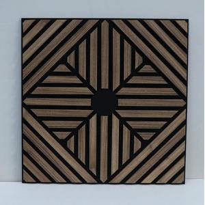 <span class=keywords><strong>DIY</strong></span> Anti-Schallab sorption MDF Diffusion Holzwand Lamellen decke Sound Proof Holz furnier Akustik platten Lager preis - Product Image 2