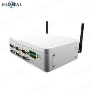グローバルで強力なIntelCore i3-7100Uコア4スレッド2.4GHzサポート6USB 2LAN 2COM VGA HD GPIO 2 * LED最高の産業用ミニPC - Product Image 3