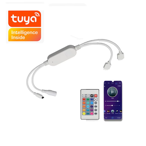 LEDEAST S5MCA RGB DC12V Wifi ИК RF RGBCW контроллер 24 клавиши для светодиодной ленты Tuya приложение беспроводной пульт дистанционного управления - Product Image 2