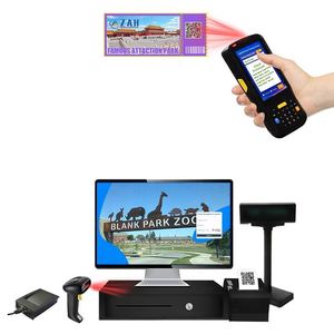 Validar el código Qr/NFC/escáner RFID Pedido por sitio web Software del sistema Entradas de entrada Solución de entradas para parques acuáticos