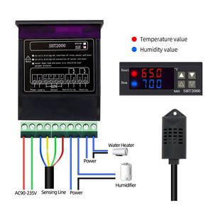 Controlador de temperatura SHT2000 pantalla digital electrónica controlador de temperatura del microordenador 110-230V/AC - Product Image 4