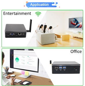 Eglobal TDP15W IN-Tel I3-6006U 32GB 6USB D4จอแสดงผลคู่1RJ45คอมพิวเตอร์ตั้งโต๊ะแบบไม่มีเสียงพัดลมไร้เสียงพัดลมสำหรับเล่นเกมพีซีขนาดเล็กพร้อมล็อค - Product Image 5