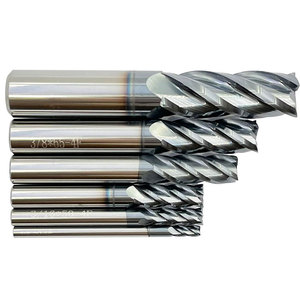 <strong>Solid</strong> <strong>Carbide</strong> <strong>Endmill</strong> <strong>1</strong>/8" 3/16" Flat/Ball Nose Inch 2/4 <strong>Flute</strong> CNC End Mill