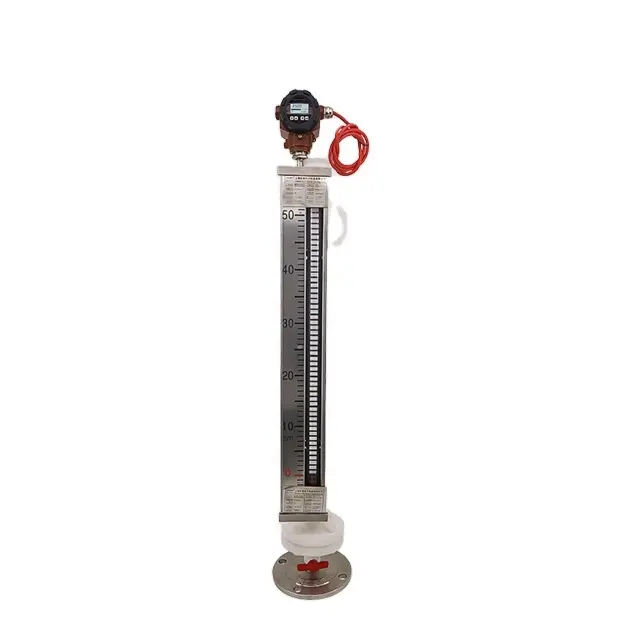 water tank float flap flip level indicator meter sensor mechanical magnetic fuel level gauge