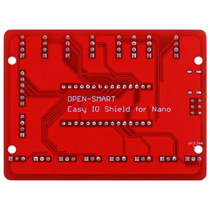 Açık-akıllı kolay IO kalkanı kolay fiş renkli XH 2.54mm soket sensörü genişletme kartı Arduino Nano için