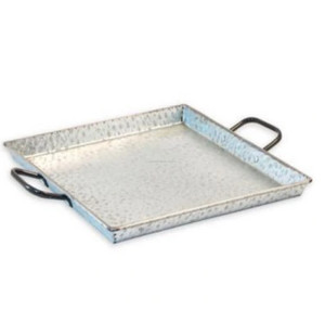 热销金属材料餐盘餐具托盘价格便宜优质铁盘 - Product Image 1