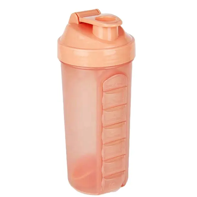 Botella agitadora de plástico no tóxica duradera con tapa para agitar proteínas Beber directamente Gimnasio Camping Beber directamente Botella deportiva